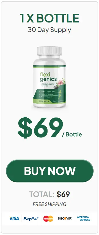 Flexigenics 1 bottle price